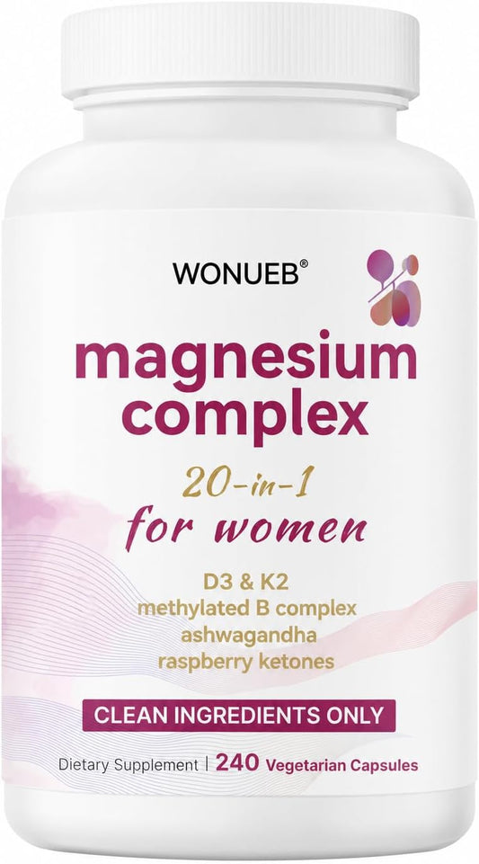 Magnesium Complex for Women, Calm & Sleep Support